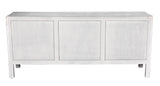 NOIR Conrad 9 Drawer Dresser White Wash