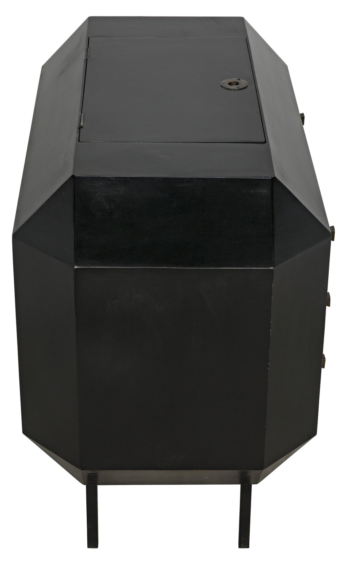 NOIR Rhiana Dresser Hand Rubbed Black