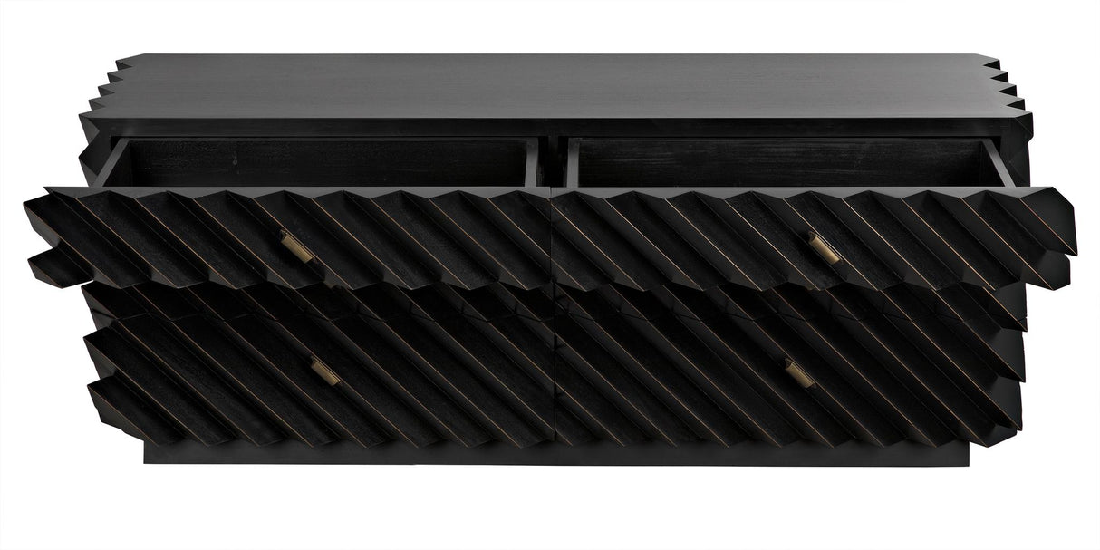 NOIR Hikaru Dresser Hand Rubbed Black