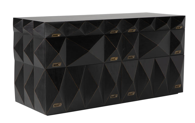 NOIR Allegra Dresser Hand Rubbed Black