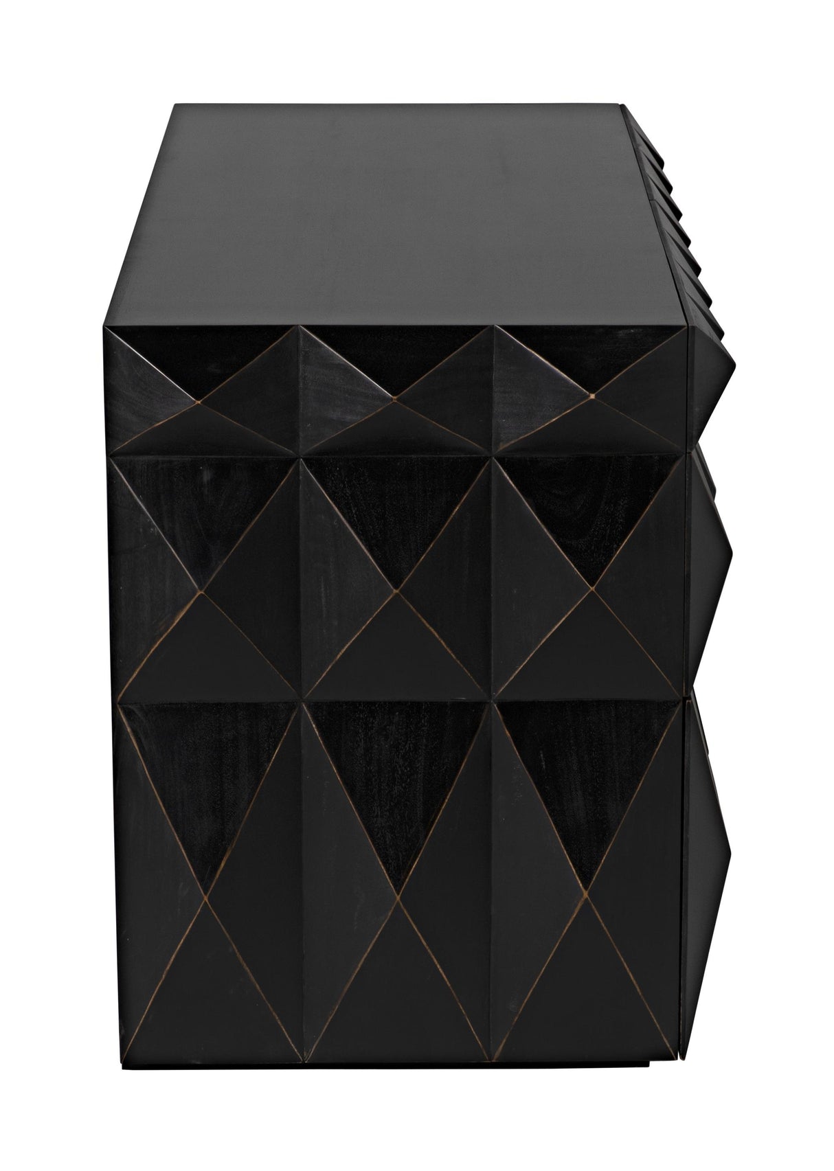 NOIR Allegra Dresser Hand Rubbed Black