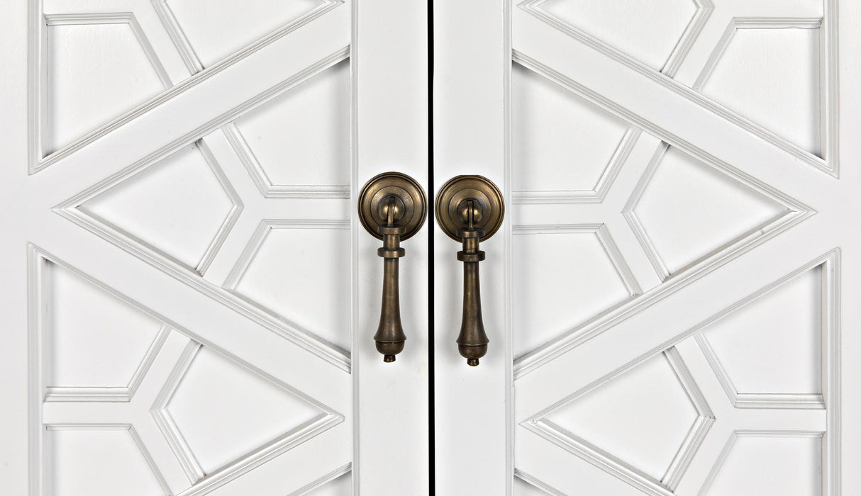 NOIR Maharadscha Hutch Small Solid White