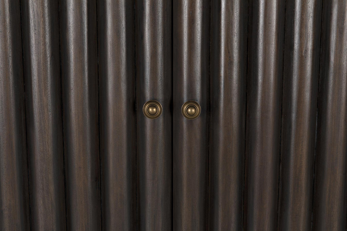 NOIR Amunet Hutch Pale Rubbed with Light Brown Trim