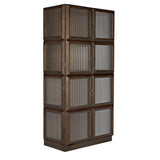 NOIR Collins Hutch Dark Walnut
