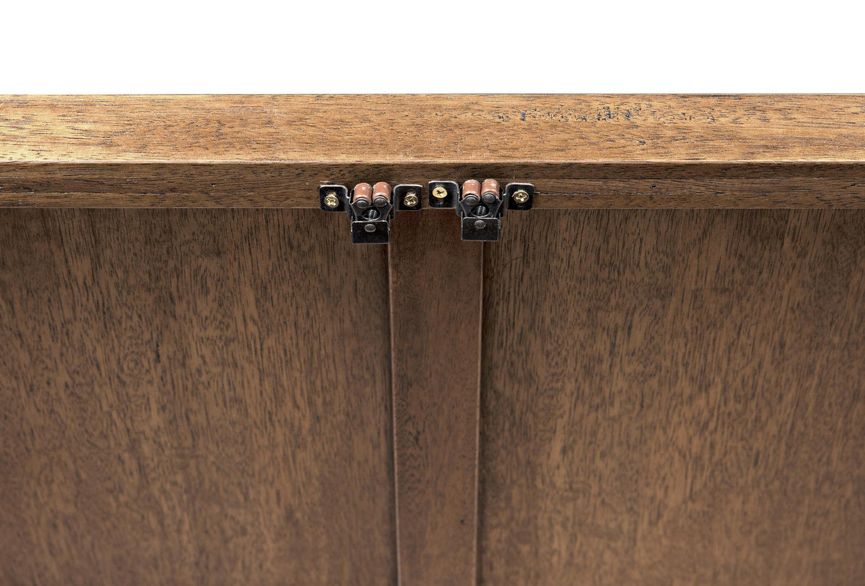 NOIR Collins Hutch Dark Walnut