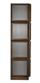 NOIR Collins Hutch Dark Walnut