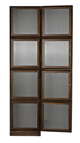 NOIR Collins Hutch Dark Walnut