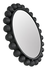 NOIR Cooper Mirror Black Steel