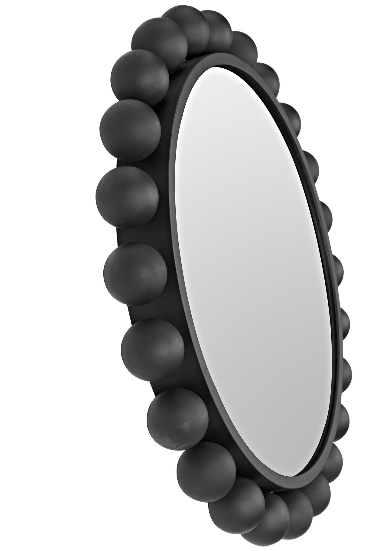 NOIR Cooper Mirror Black Steel