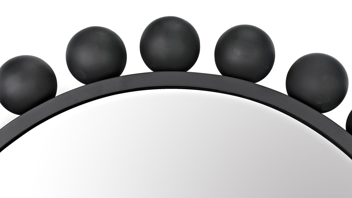 NOIR Cooper Mirror Black Steel