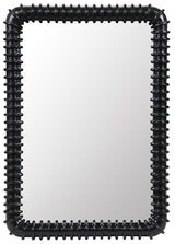 NOIR Toshi Mirror Hand Rubbed Black