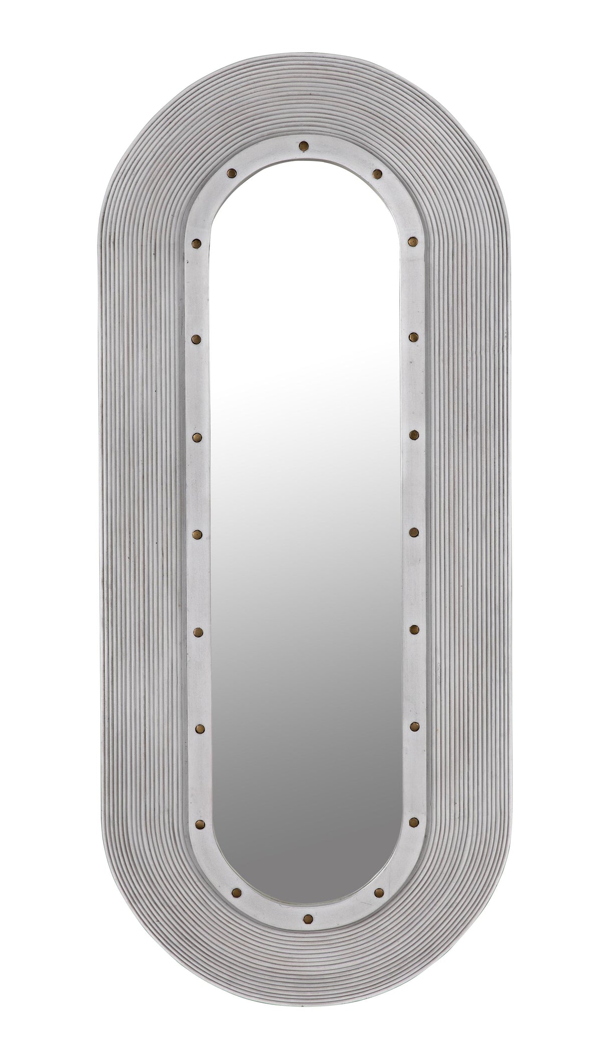 NOIR Luna Mirror White Washed