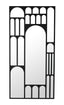 NOIR Doorway Mirror Black Steel