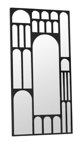 NOIR Doorway Mirror Black Steel