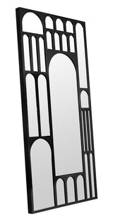 NOIR Doorway Mirror Black Steel
