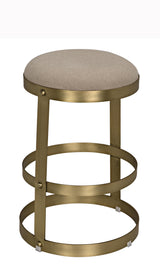 NOIR Dior Counter Stool Metal with Brass Finish