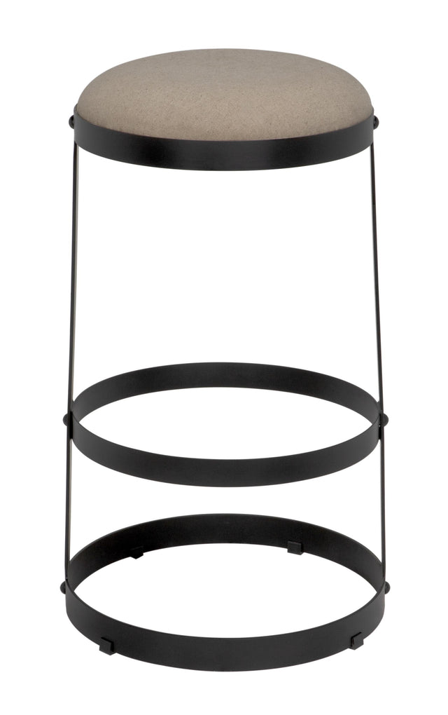 NOIR Dior Bar Stool Black Steel