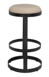 NOIR Dior Bar Stool Black Steel