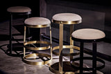 NOIR Dior Counter Stool Black Steel