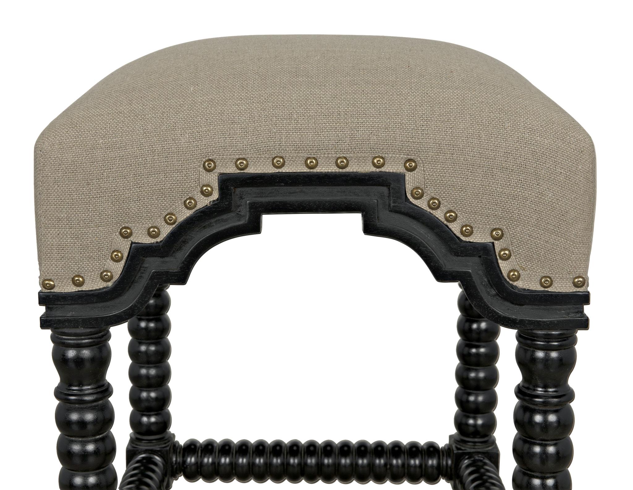 Noir Abacus Counter Stool - Thumbnail 3