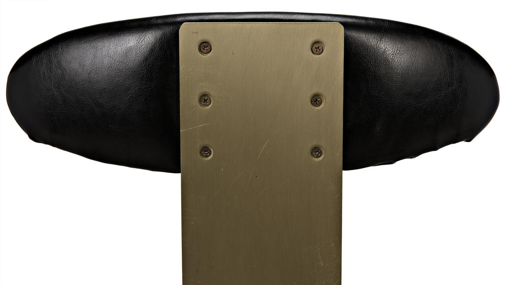 NOIR Sedes Counter Stool Steel with Brass Finish