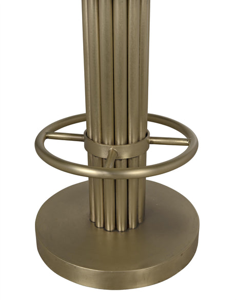 NOIR Sedes Counter Stool Steel with Brass Finish