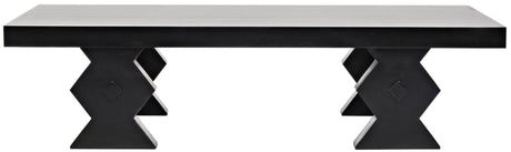 NOIR Suzu Coffee Table Hand Rubbed Black