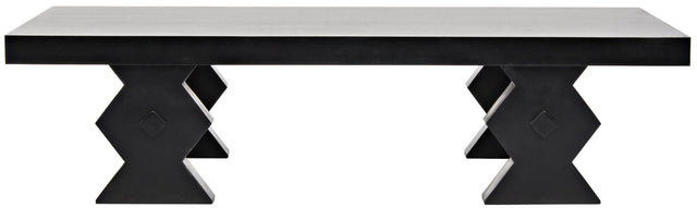 NOIR Suzu Coffee Table Hand Rubbed Black