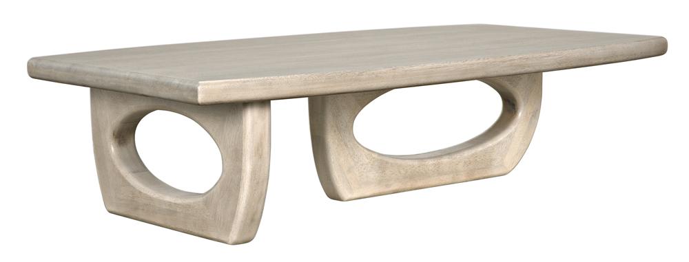 NOIR Douglas Coffee Table Bleached Walnut
