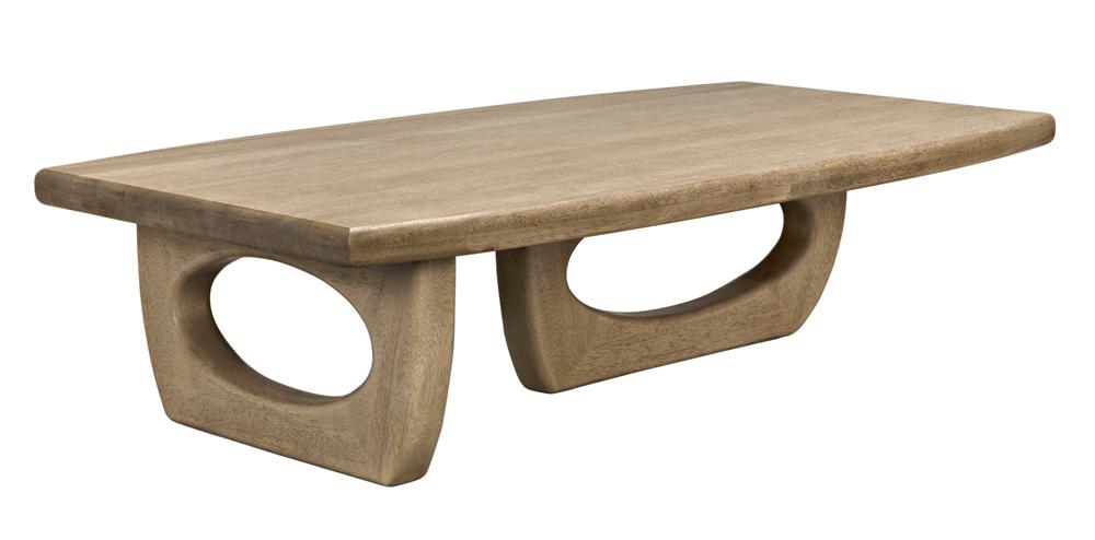 NOIR Douglas Coffee Table Bleached Walnut
