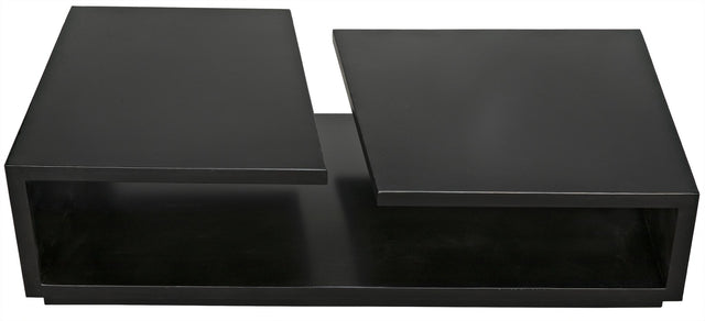 NOIR Shift Coffee Table Black Steel