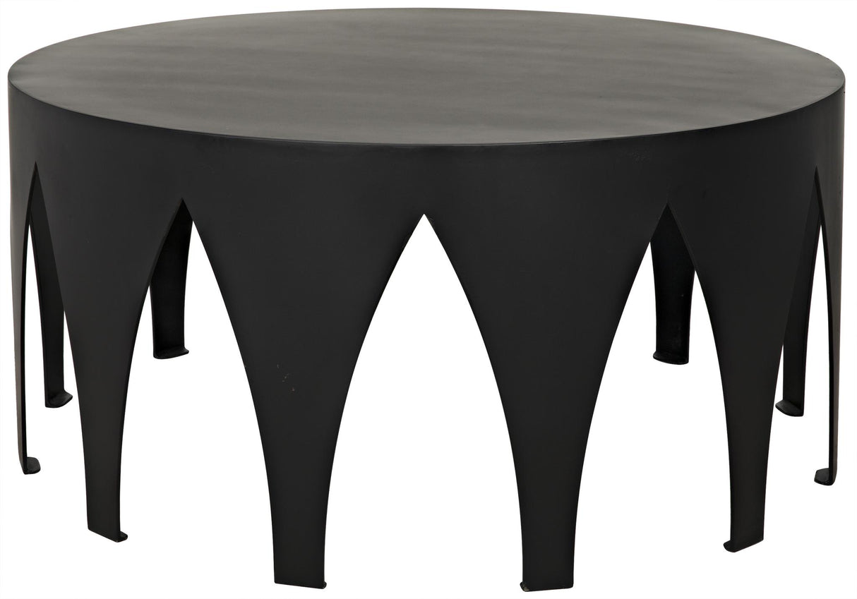 NOIR Morocco Coffee Table Black Steel