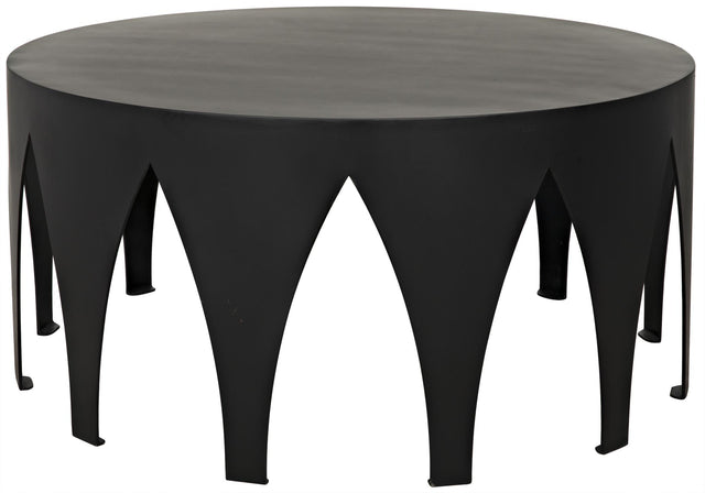 NOIR Morocco Coffee Table Black Steel