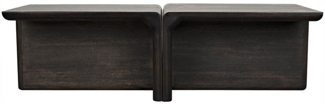 NOIR Hagen Coffee Table Ebony Walnut