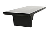 NOIR Ward Coffee Table Hand Rubbed Black