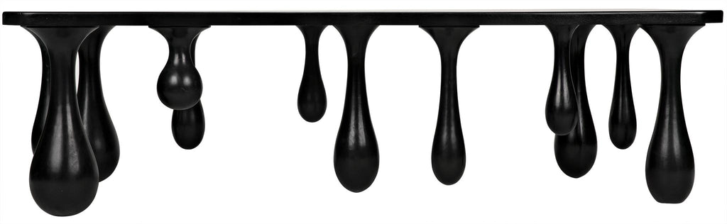 NOIR Drop Coffee Table Hand Rubbed Black