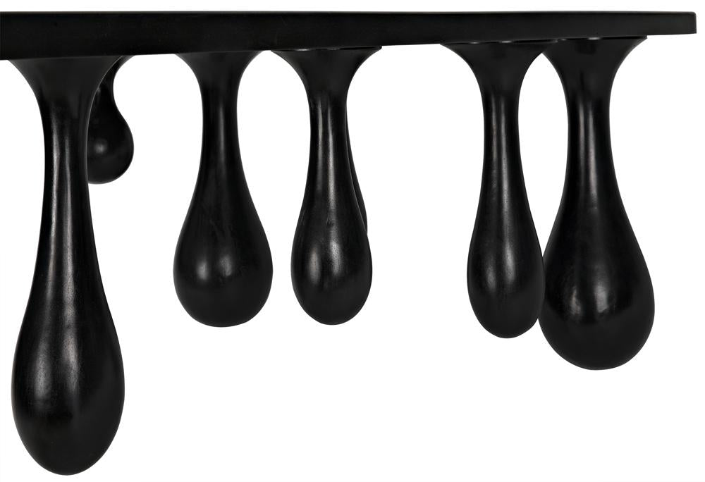 NOIR Drop Coffee Table Hand Rubbed Black