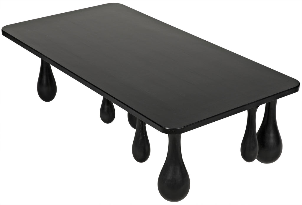 NOIR Drop Coffee Table Hand Rubbed Black