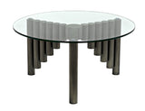 NOIR Organum Coffee Table Gun Metal Finish