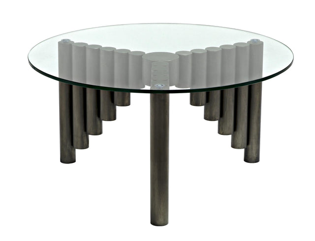 NOIR Organum Coffee Table Gun Metal Finish