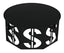 NOIR Dollar Coffee Table Black Steel