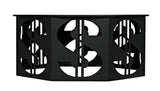 NOIR Dollar Coffee Table Black Iron