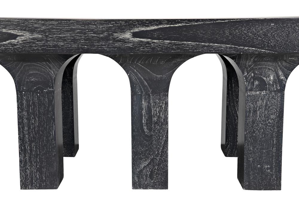NOIR Santos Coffee Table Cinder Black
