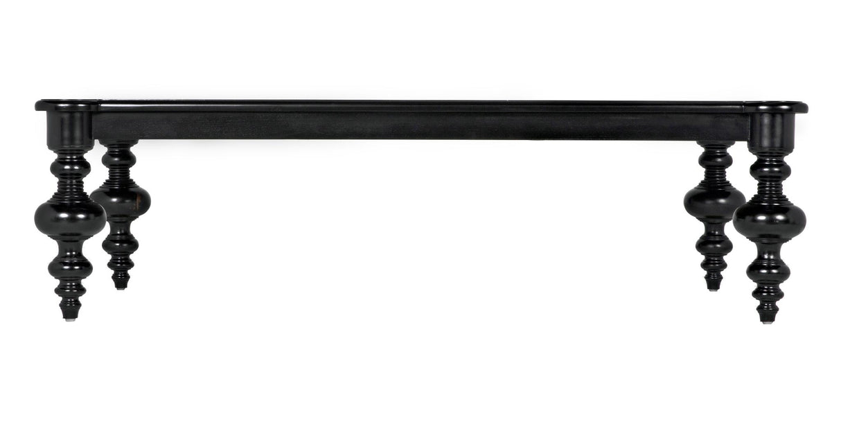 NOIR Graff Coffee Table Hand Rubbed Black