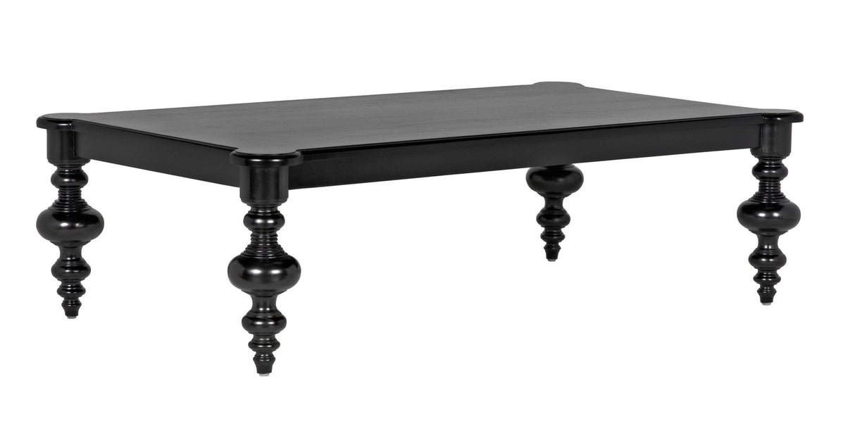NOIR Graff Coffee Table Hand Rubbed Black