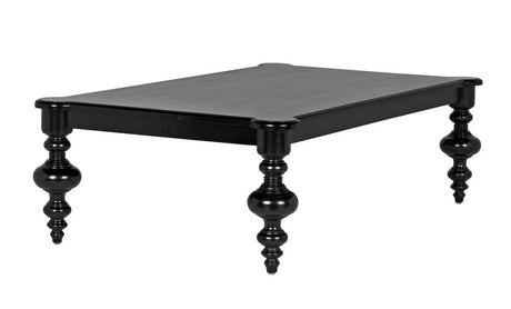 NOIR Graff Coffee Table Hand Rubbed Black