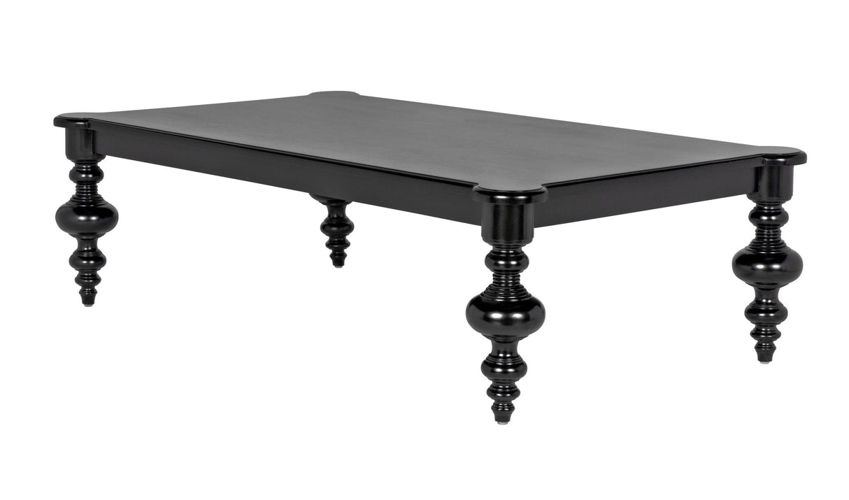 NOIR Graff Coffee Table Hand Rubbed Black