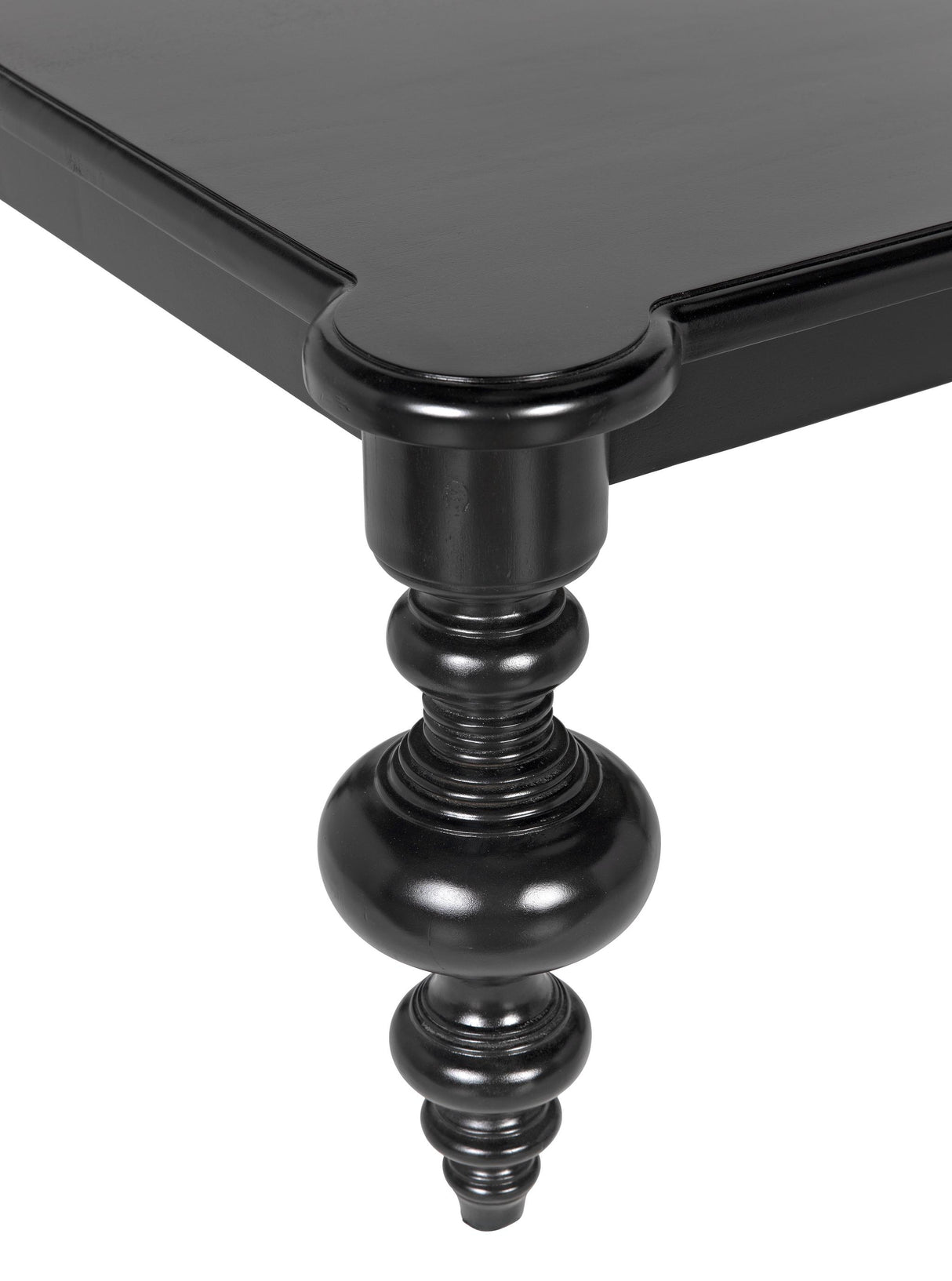 NOIR Graff Coffee Table Hand Rubbed Black