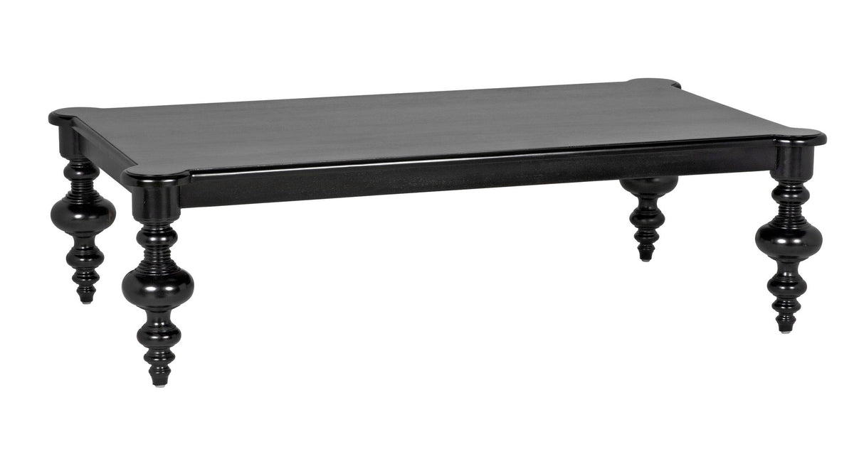 NOIR Graff Coffee Table Hand Rubbed Black