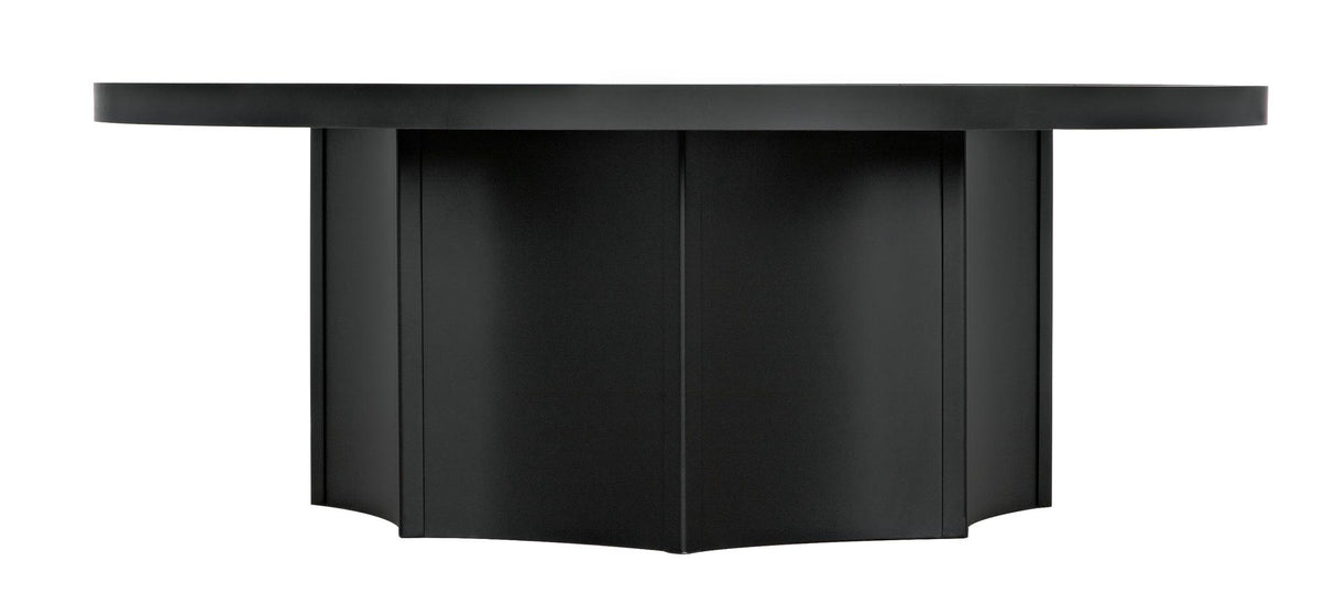 NOIR Rome Coffee Table Black Steel